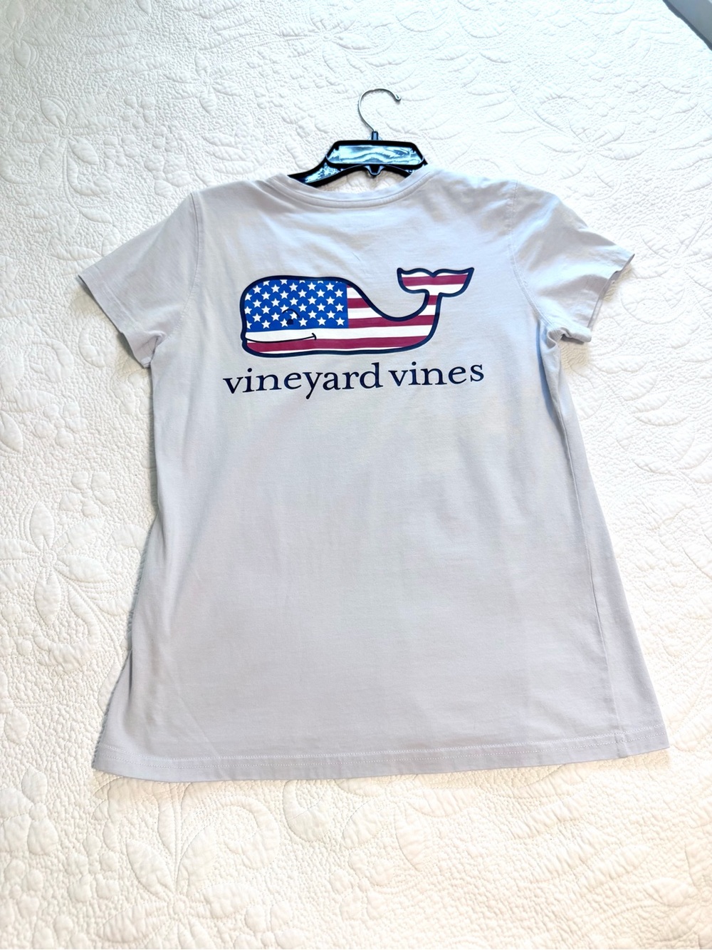 Vineyard Vines Americana July 4th American flag tshirt women’s XS short sleeve